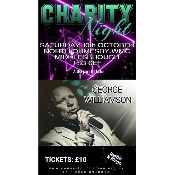 Charity Night - Saturday 10th October 2026